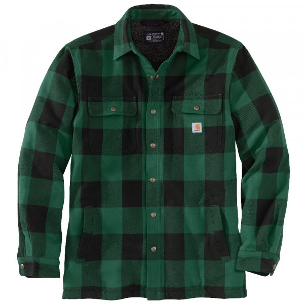 Carhartt hubbard sherpa lined long sleeve shirt top