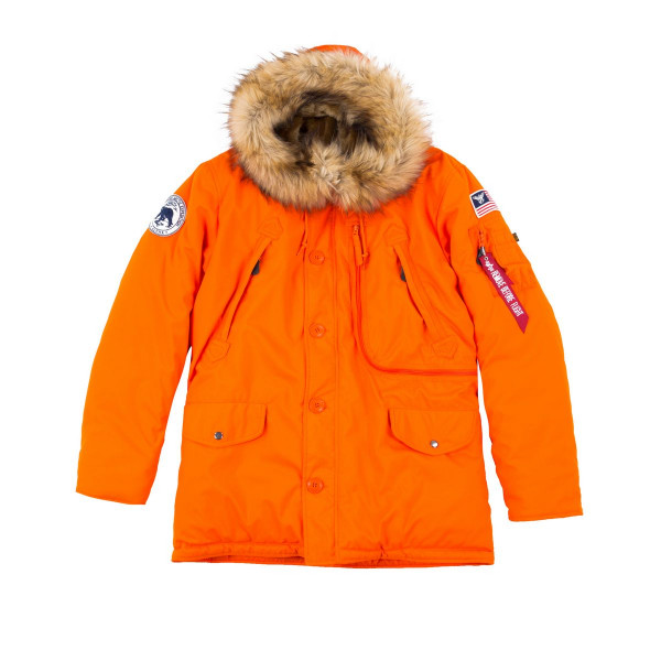 Alpha Industries Polar Jacket Jacke Flame Orange