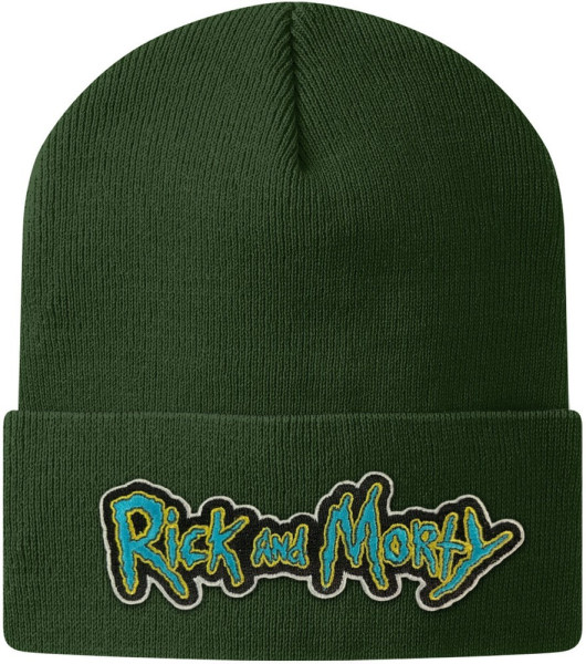 Rick And Morty Beanie Mütze Olive