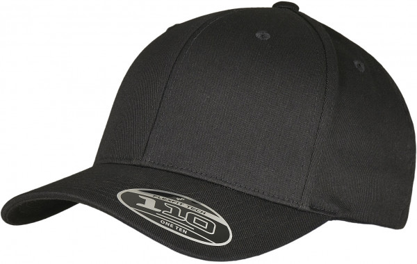 Flexfit Cap Wooly Combed Adjustable Black