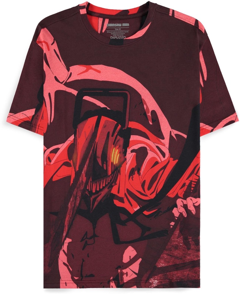 Chainsaw Man - Rage All Over Print Men's Short Sleeved T-shirt - Herren / Unisex