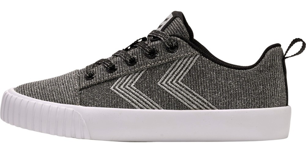 Hummel Kinder Sneaker Base Court Point Glitter Jr Schwarz - Herren / Unisex