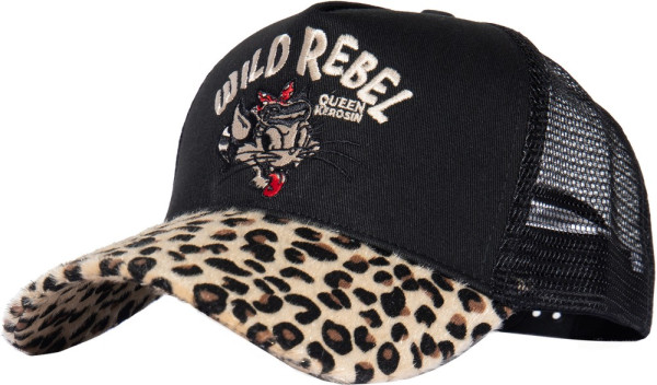 Queen Kerosin Damen Trucker Cap Wild Rebel