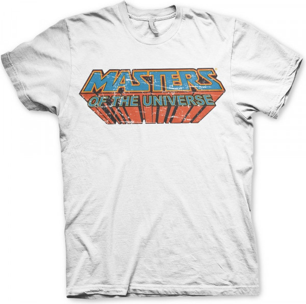Masters Of The Universe Washed Logo T-Shirt White