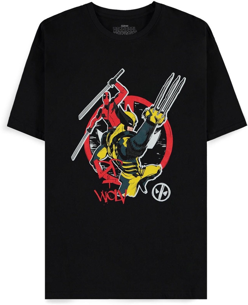 Deadpool - DP+ Wolvie - Men's Short Sleeved T-shirt - Herren / Unisex