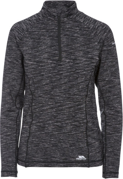 Trespass Damen Longsleeve Edith - Female Active Top Grey Marl