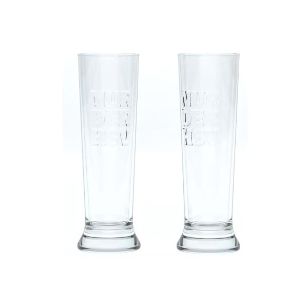 Hamburger SV HSV Weizenglas 2er-Set Relief