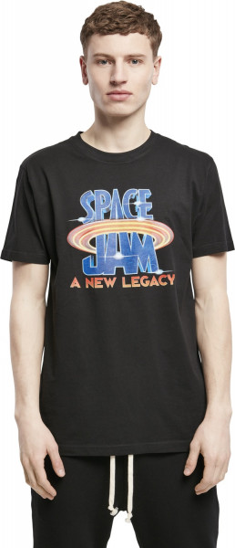 Mister Tee T-Shirt Space Jam Logo Tee Black