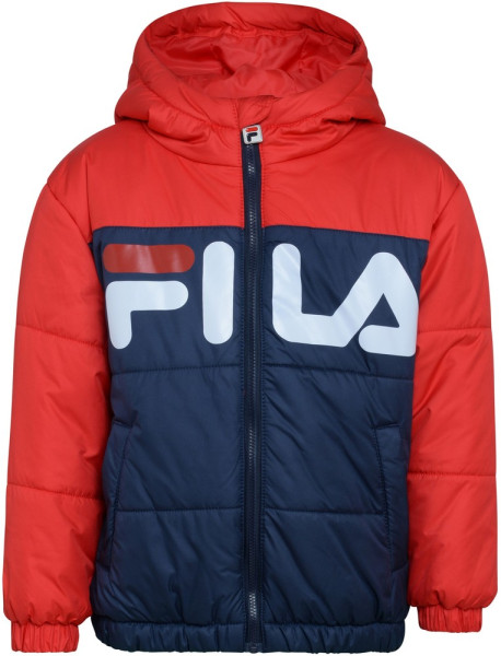 Fila Kinder Unisex Wattierte Jacke Berkenthin Blocked Padded Jacket True Red