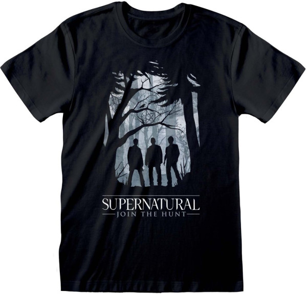 Supernatural - Silhouette T-Shirt Black