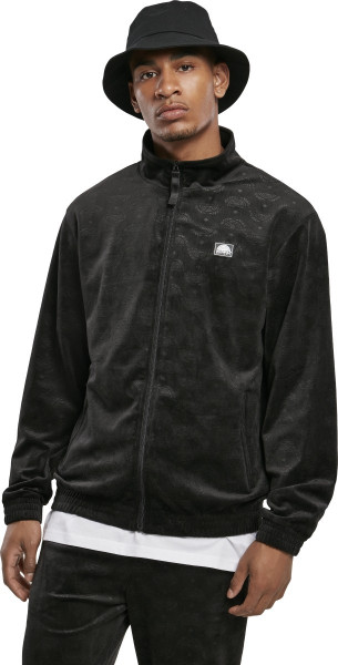 Southpole Jacke AOP Velour Jacket Black