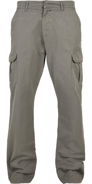 Urban Classics Straight Leg Cargo Pants Asphalt