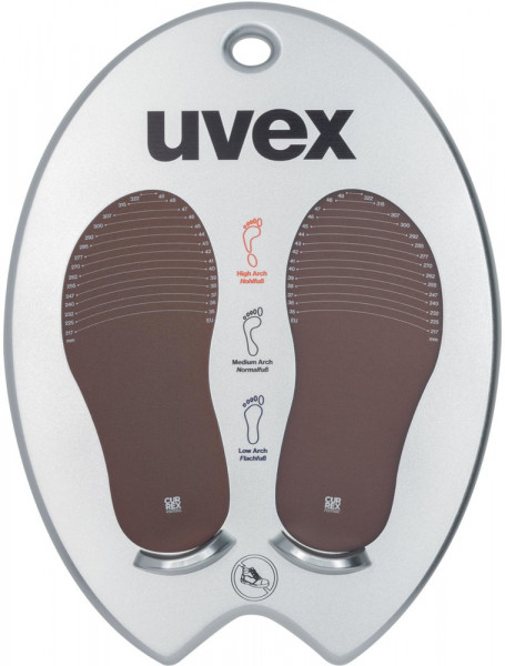 Uvex Accessoires Tune-Up Messplatte 9468 Grau
