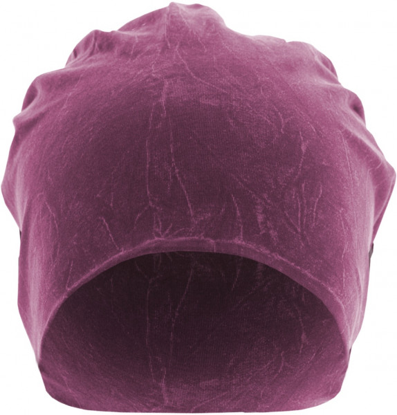 MSTRDS Beanie Stonewashed Jersey Beanie Purple