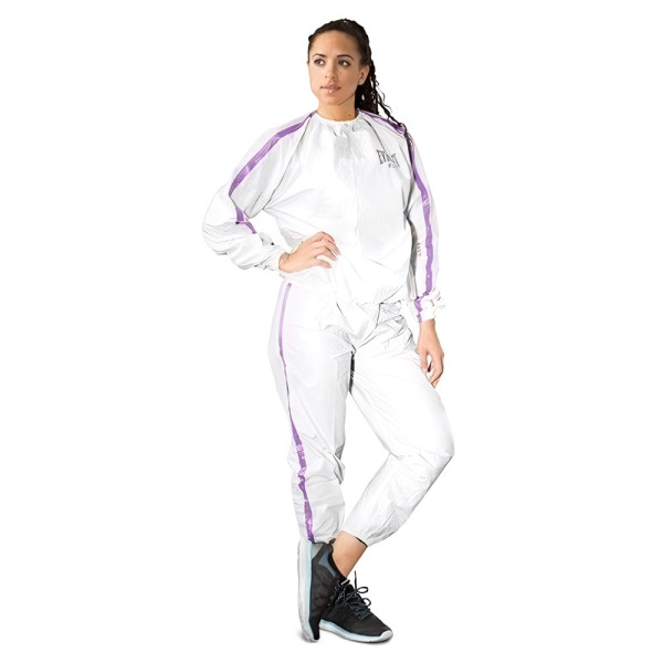 Everlast Damen Saunaanzug Sauna Suits W Sauna Suit Ev White/Purple
