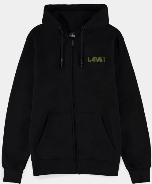 Marvel - Loki - Men's Zipper Hoodie Black