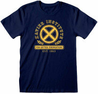 Marvel Comics X-Men - Xavier Institute Badge (Unisex) T-Shirt Navy Marvel Comics X-Men - Xavier Institute Badge (Unisex) T-Shirt Navy
