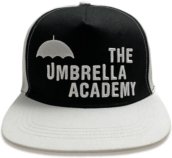 Umbrella Academy - Mono Logo (Snapback Cap) Cap White