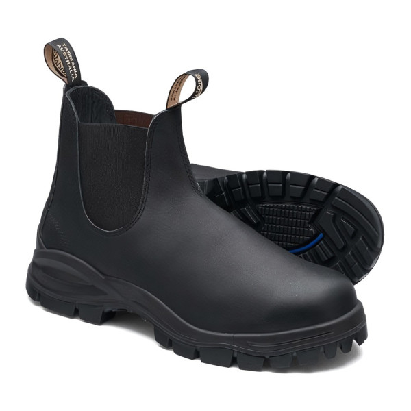 Blundstone Stiefel Boots #2240 Black Leather (Lug Boots)