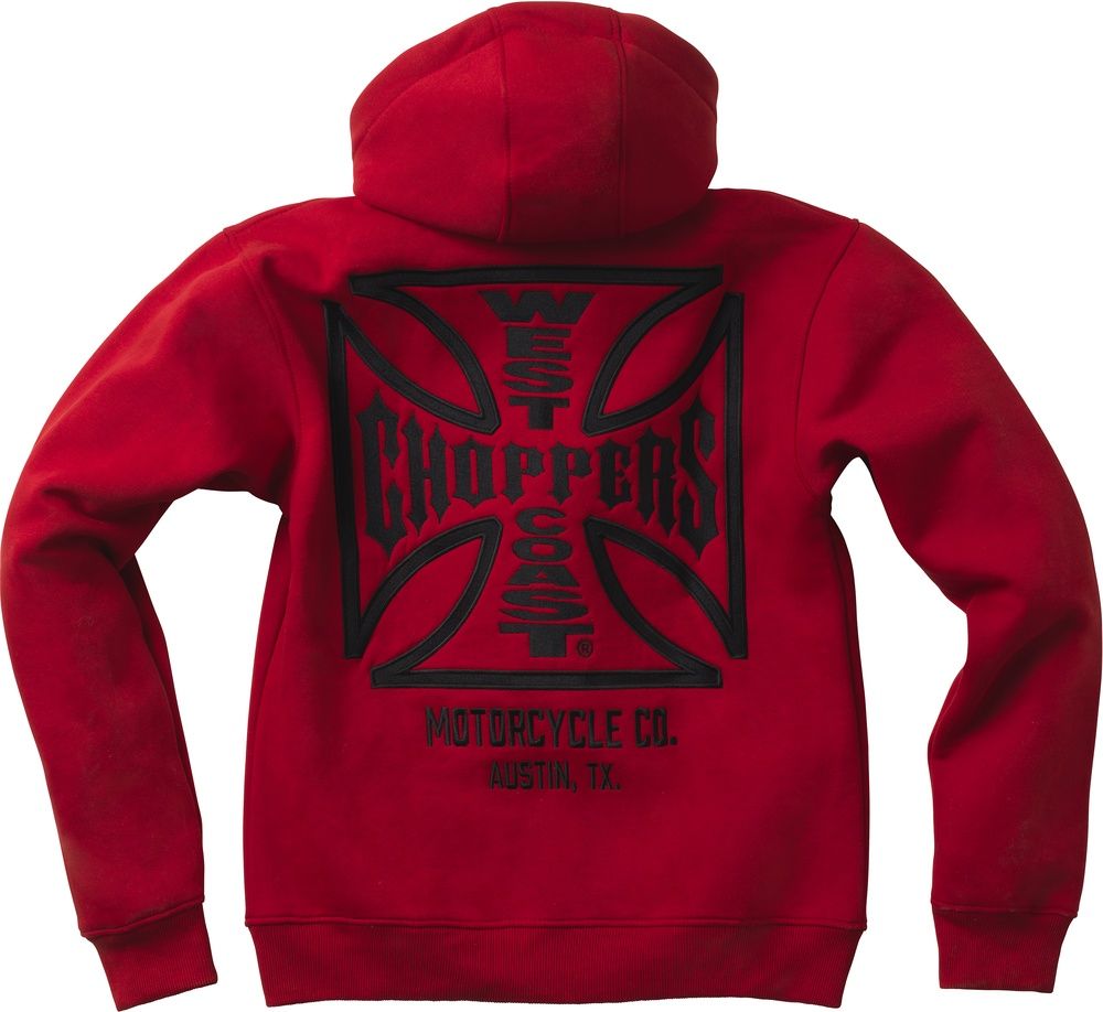 West Coast Choppers Herren Hoodie Og Atx Zip Hoody - Herren / Unisex