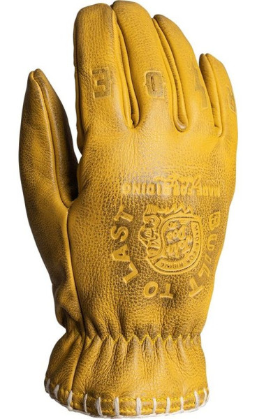 John Doe Motorrad Handschuhe Coyote Yellow Embossed