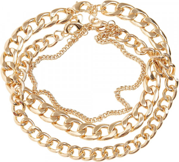 Urban Classics Layering Anklet Gold