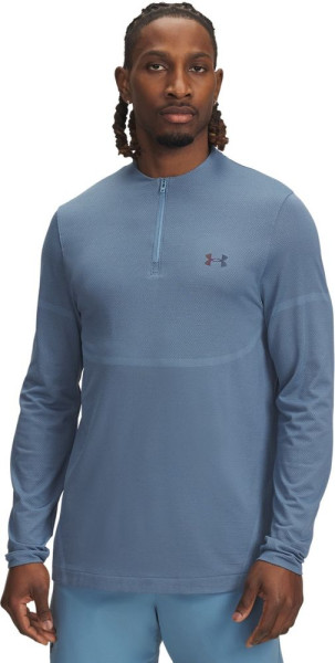Under Armour Longsleeve Vanish Elite Seamless 1/4 Zp 1382798 Blue 418-S (US SM)