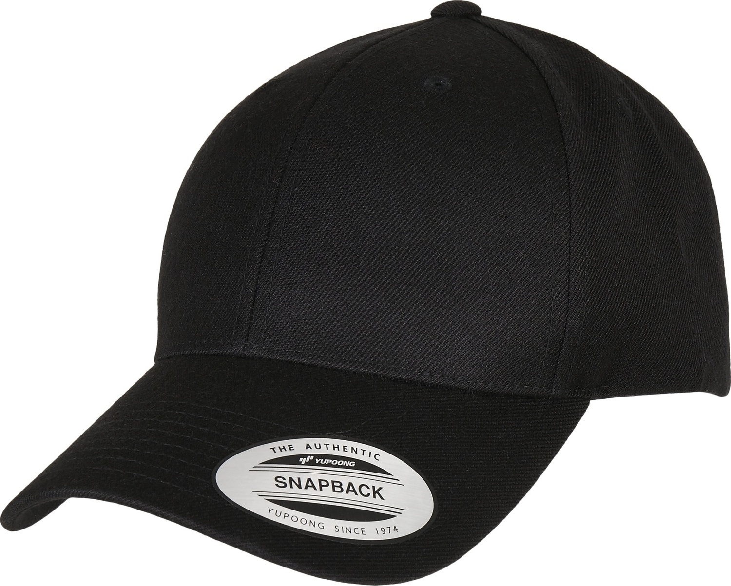 Flexfit Cap Premium Curved Visor Snapback Cap Schwarz - Herren / Unisex