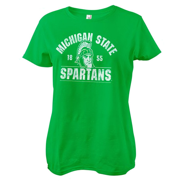 Michigan State University Michigan State Spartans 1855 Girly Tee Damen T-Shirt Green