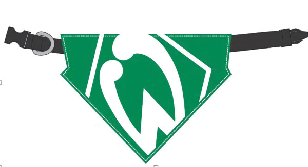 SV Werder Bremen Hundehalstuch Raute Fussball