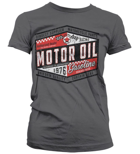 Hybris Damen Motor Oil 1976 Girly Tee SH-5-15756-H57-10