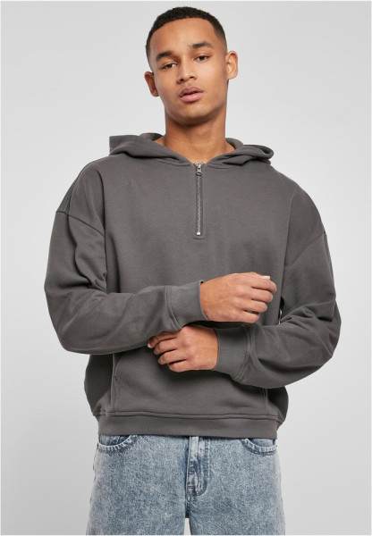 Urban Classics Sweatshirt Boxy Zip Hoody Darkshadow