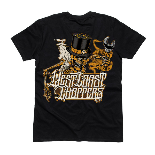 WCC West Coast Choppers T-Shirt Onride Solid Black