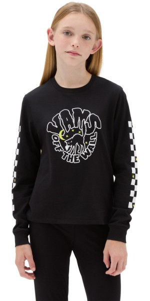Vans Mädchen Kids Top Here Kitty Ls Shorty 000F97