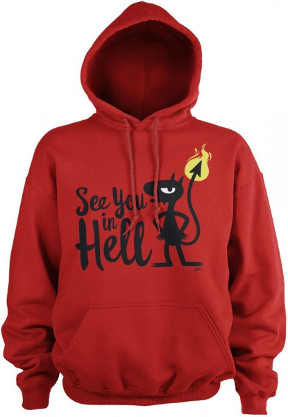 Disenchantment Luci See You In Hell Hoodie Red