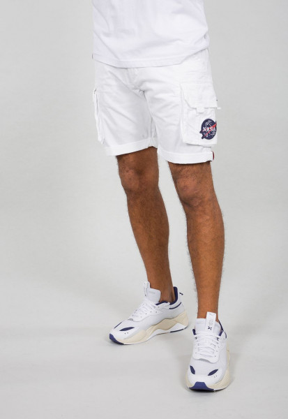 Alpha Industries NASA Short Shorts / Hose White
