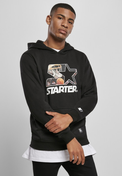 Starter Black Label Hoodie All Net Hoody Black