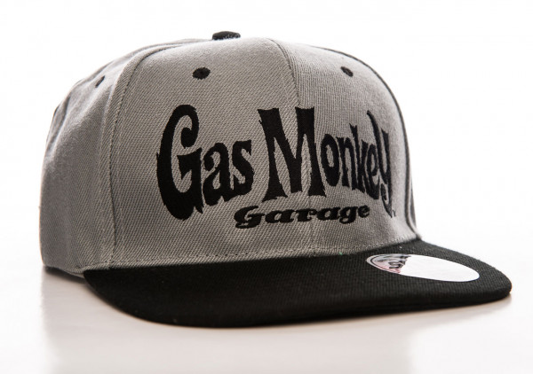 Gas Monkey Garage Cap Logo Snapback Grey