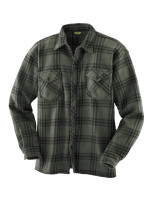 Uncle Sam Fleecehemd Oliv/Schwarz Uncle Sam Fleecehemd Oliv/Schwarz