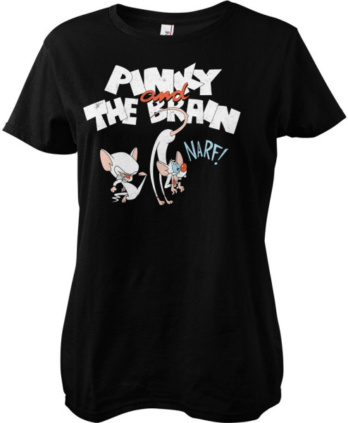 Pinky and the Brain Damen T-Shirt Narf Girly Tee WB-5-PAB003-H61-9