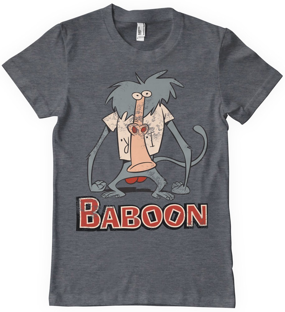 I Am Weasel - Baboon T-Shirt Dark/Heather - Herren / Unisex