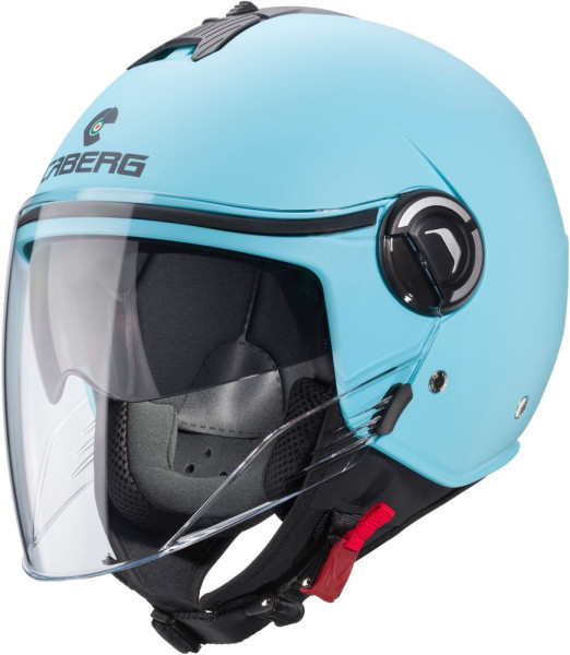 Caberg Motorrad Jethelm Riviera V4 X Matt-Hellblau