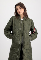 Alpha Industries Damen Mantel MA-1 ALS Coat Wmn Dark Olive