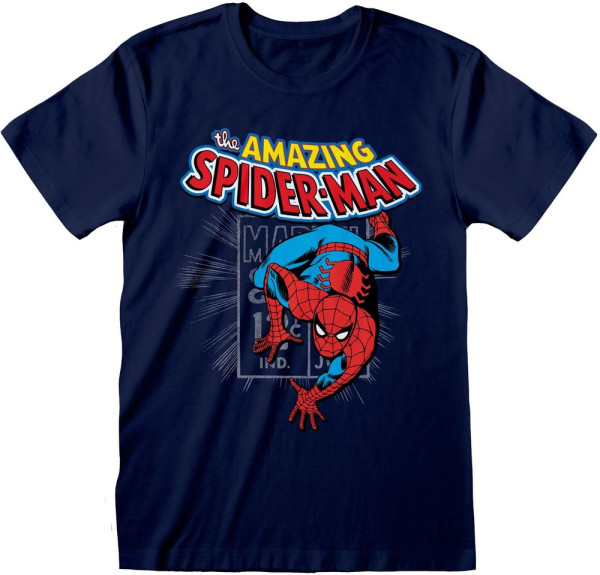 Spiderman Amazing Spider-man T-Shirt Blue