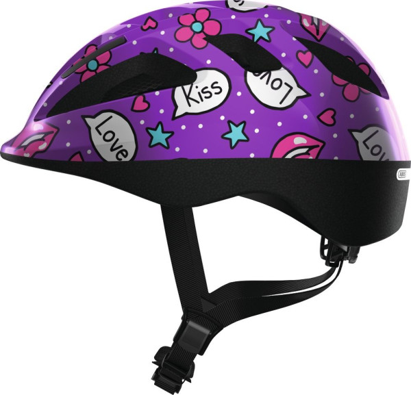 ABUS Fahrradhelm Smooty 2.0 Kids 81856P Purple Kisses