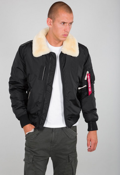 Alpha Industries Injector III Jacke Black/Beige