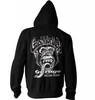 Gas Monkey Garage Hoodie Dallas, Texas Zip Black