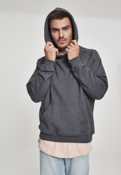 Urban Classics Hoodie Blank Hoody Charcoal