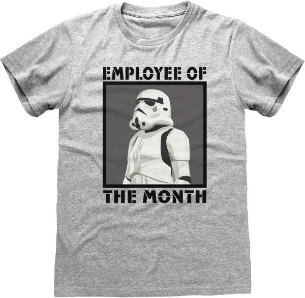 Star Wars - Employee Of The Month T-Shirt Heather Grey