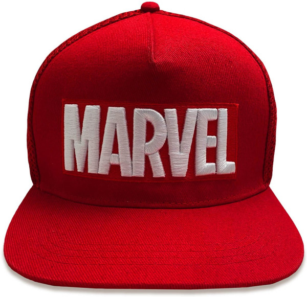 Marvel Comics - Logo Embroidered (Snapback Cap) Cap Red